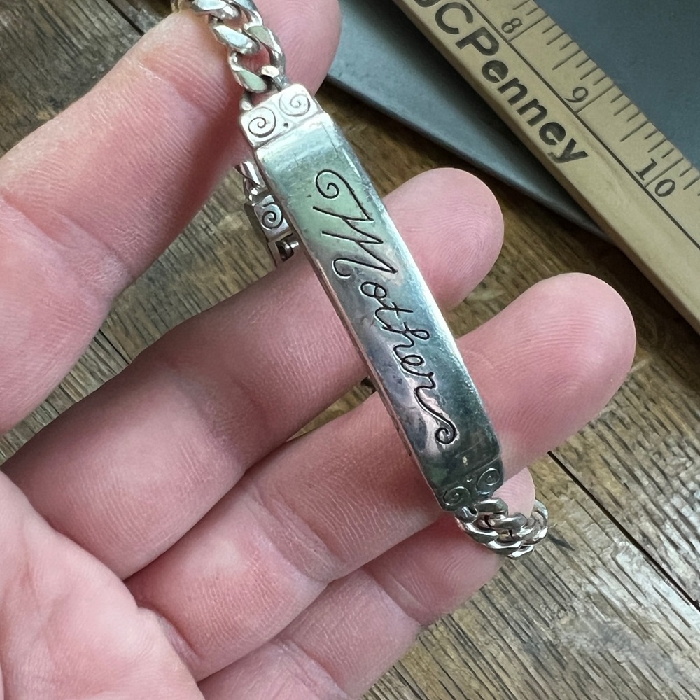 Brighton Silver Bracelet with “Mother” stamp